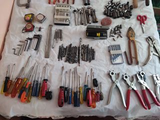 Gran lote de herramientas en muy buen estado