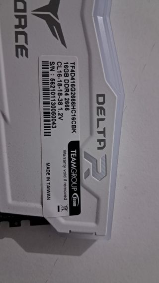 Memoria RAM DDR4 2666Hz 16Gb
