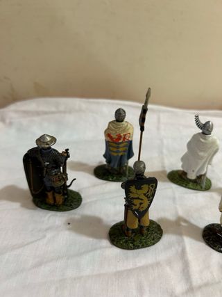 Soldatini piombo medievali