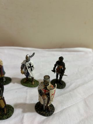 Soldatini piombo medievali