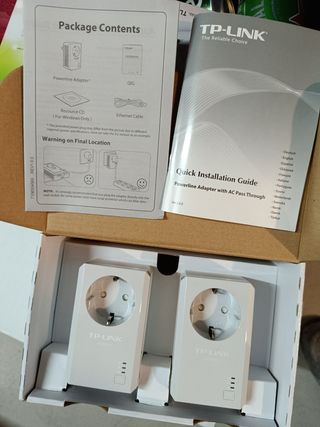 Adaptador powerline AV500 tp-link