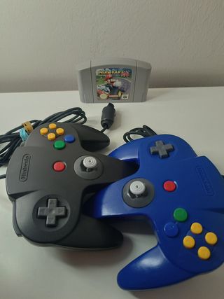 Mando y MaRio Kart 64. Nintendo 64