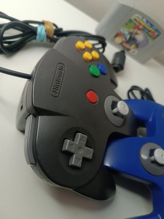 Mando y MaRio Kart 64. Nintendo 64