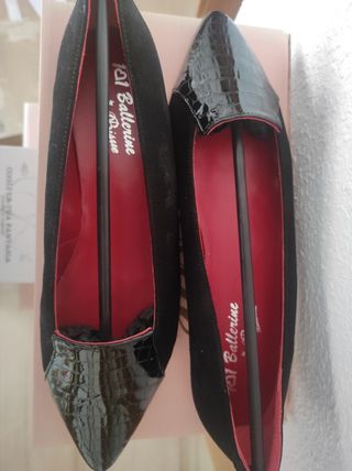 Zapatos planos ante