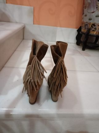 Botines de cuña 