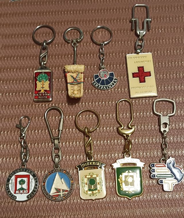COLECION DE LLAVEROS VINTAGE