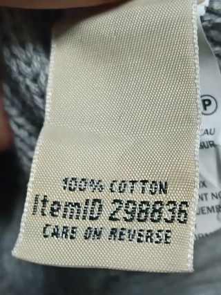 Jersey algodón cuello alto y cremallera