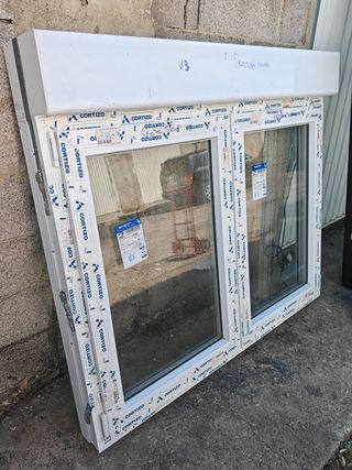 Ventana nueva pvc eléctrica 