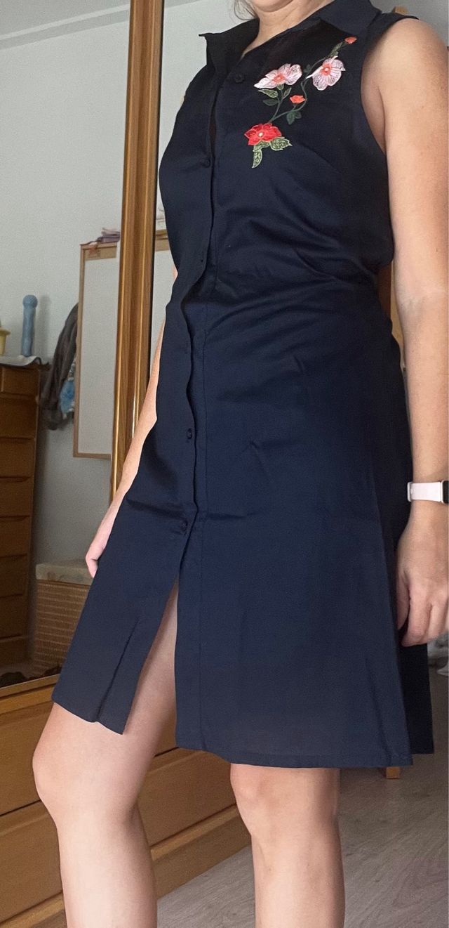 Vestido sin manga veraniego