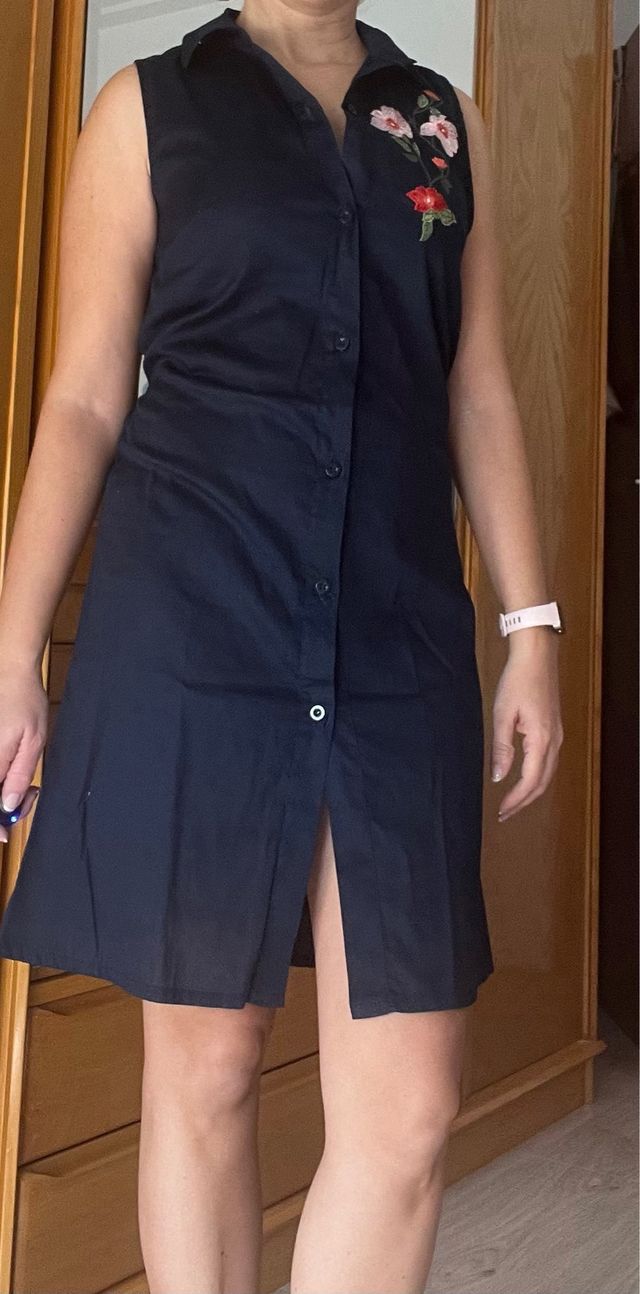 Vestido sin manga veraniego