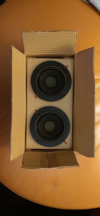 Coppia Midrange 8 ohm Aurex Toshiba