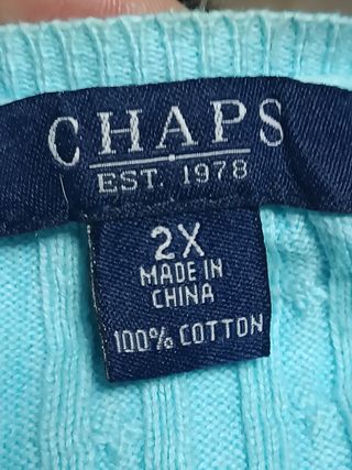 Jersey cuello pico Chaps Ralph Lauren