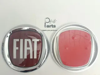 2x Emblemas logótipo Fiat 120mm