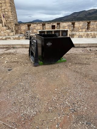 Cajon para mini cargadora oh elevador