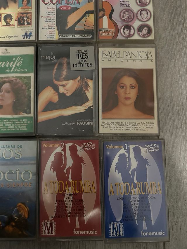 LOTE CINTAS DE CASETE