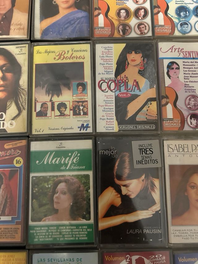 LOTE CINTAS DE CASETE