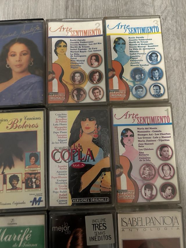 LOTE CINTAS DE CASETE