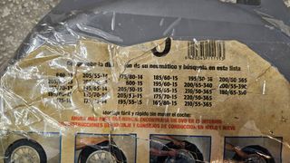 Cadenas de nieve para coche talla 70