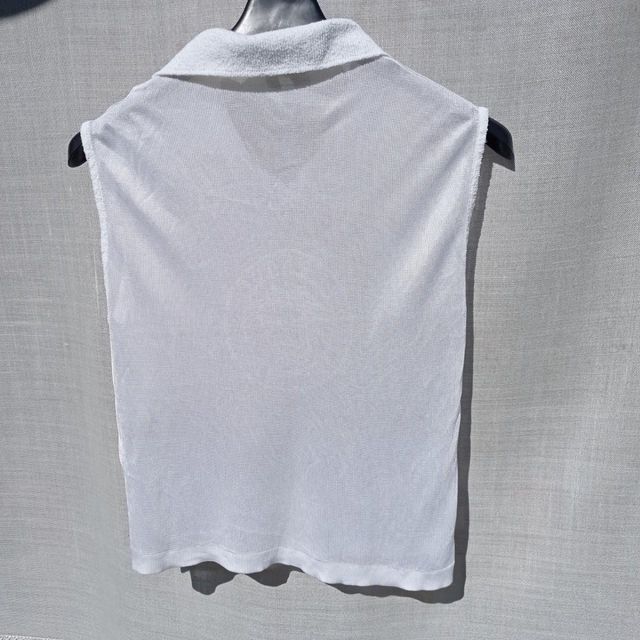 Versace Jeans Couture Medusa White Top