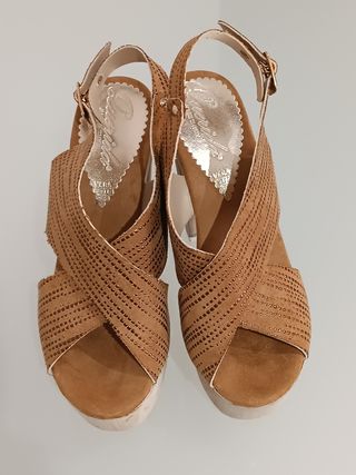 Querida sandali con platform