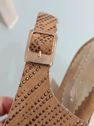 Querida sandali con platform