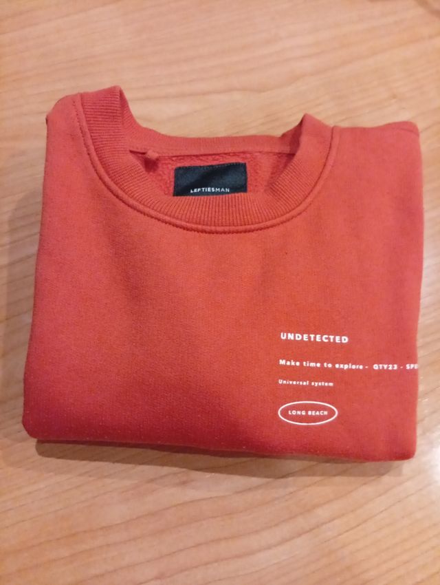 Sudadera color caldero