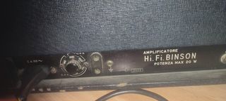 Binson hifi 20w amplificador guitarra