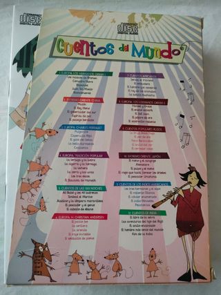 12 audio libros cuentos del mundo