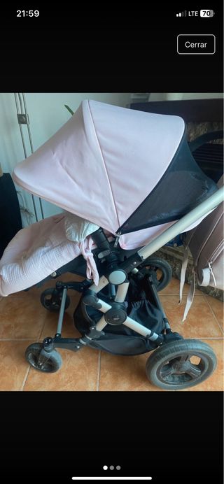 Carro de bebe con capazo y silla