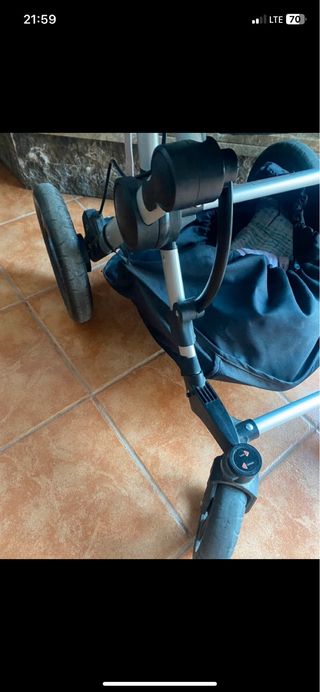 Carro de bebe con capazo y silla