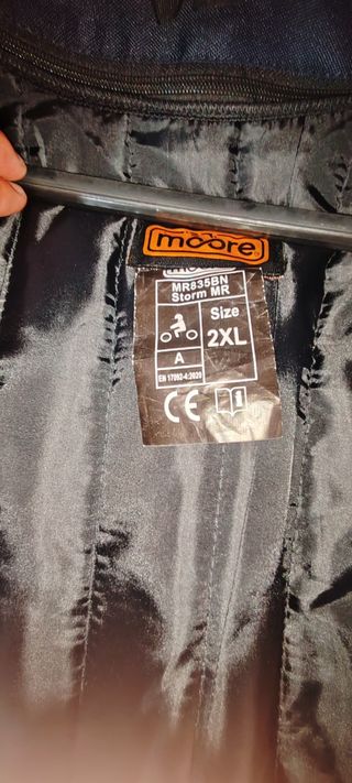 Chaqueta de moto moore