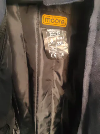 Chaqueta de moto moore