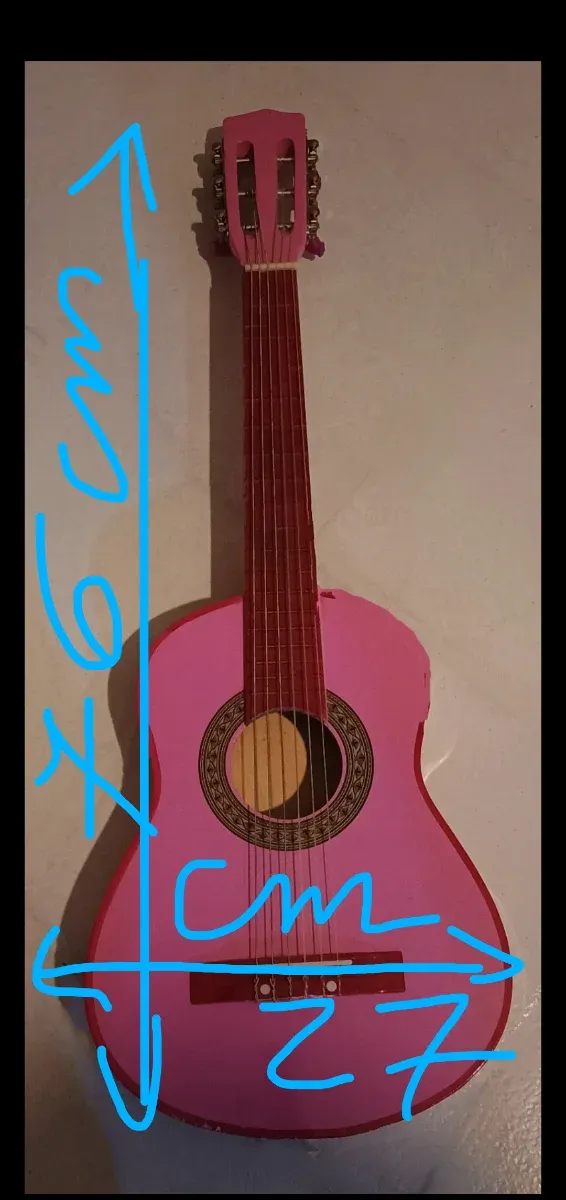 Chitarra Bontempi rosa 