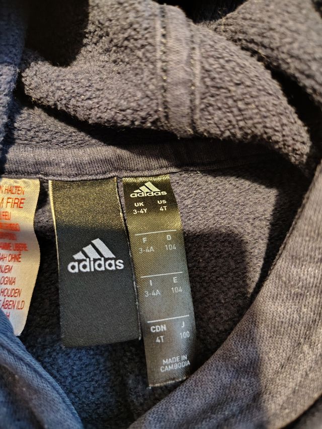 Sudadera de niño Adidas (3 años)