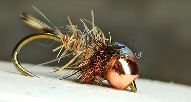 Material montaje ninfas y perdigones