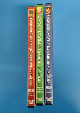 3 DVD's Contos de Encantar - Hans Christian Anders