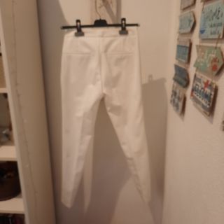Pantalones pitillo de vestir,blancos