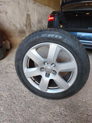 Ruedas con llantas