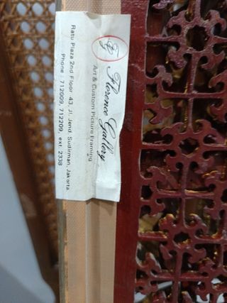 CUADROS EN MADERA TALLADA