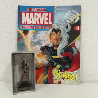 EAGLEMOSS PLOMO TORMENTA STORM 14 CAJA Y FASCICULO