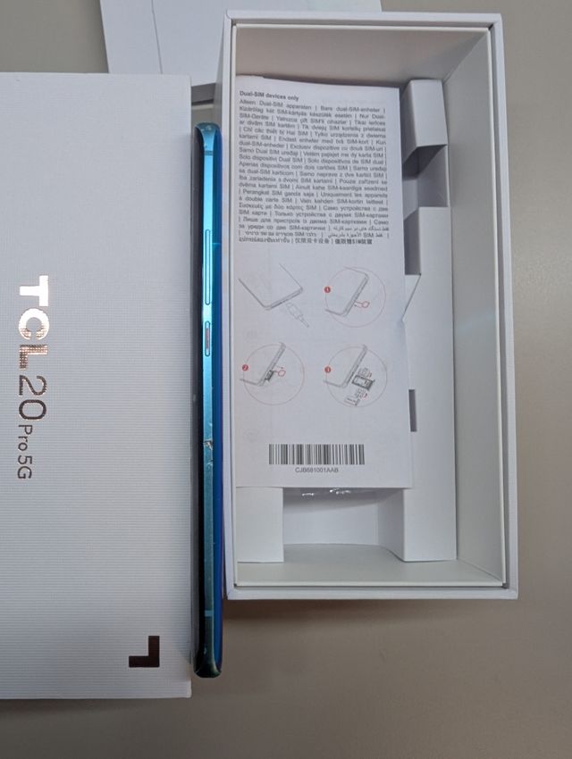 Tcl 20 pro 5g tripla camera+ sd