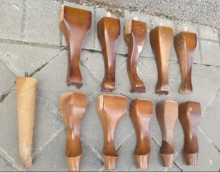 Pata restaurar mueble armario madera maciza