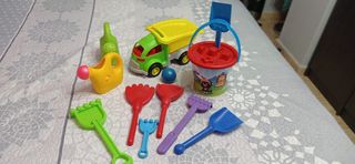 Lote juguetes playa