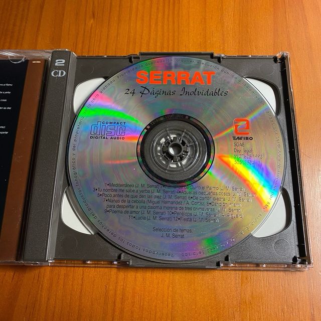 Serrat “24 Paginas Inolvidables”