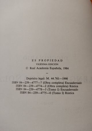 Diccionario de la lengua española (Spanish Edition)