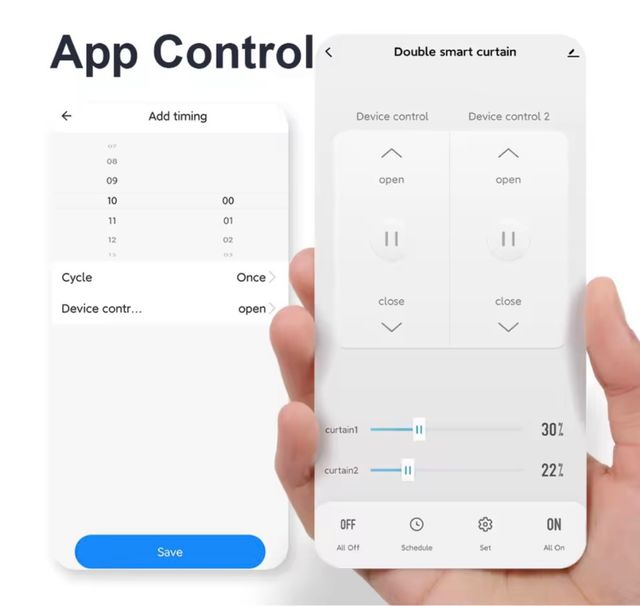 Interruptor inteligente persianas doble nuevo