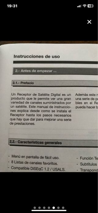 x Receptor satelite digital RSD71178 TELEVES