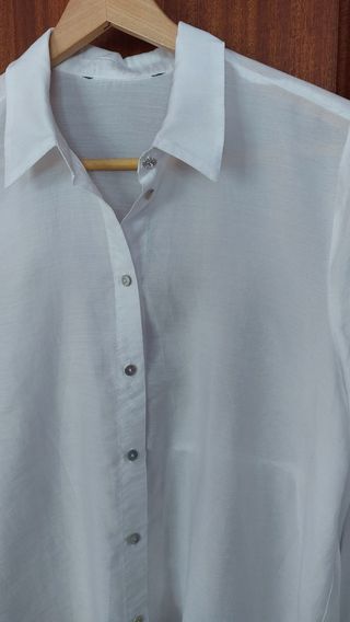 Camisa corta de Zara