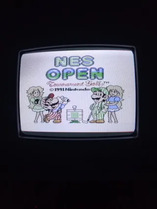 Cartucho original NES Open Tournament Golf – NES
