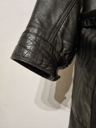 Cazadora piel vintage yves saint laurent